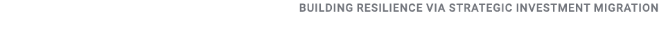 Building Resilience via Strategic Investment Migration